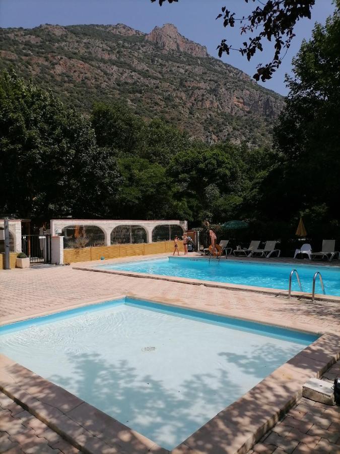 Mobil Home Dans Camping 3 Etoiles Mas De Lastourg Avec Piscine,Snack, Villefranche-de-Conflent Eksteriør billede
